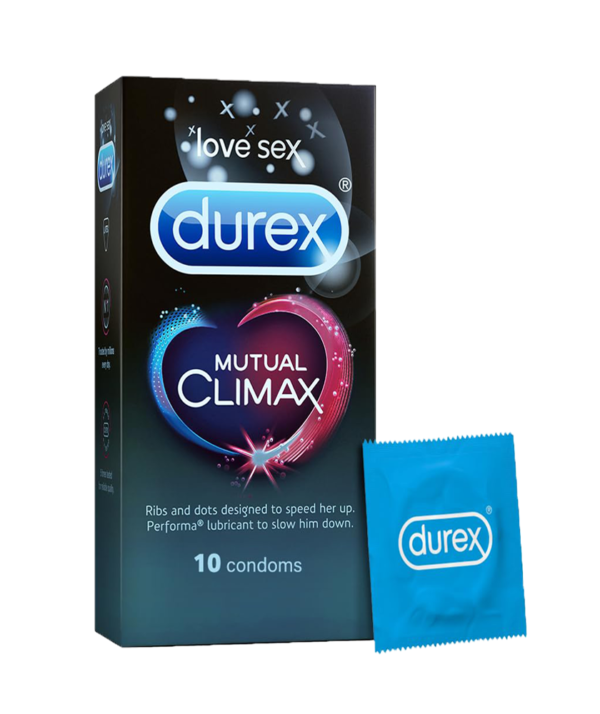 A2ZBDShop Durex Mutual Climax Condom 10 Pcs