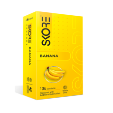 A2ZBDShop Skore Banana Flavoured Condoms  (10pcs)