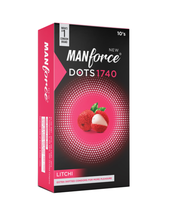 A2ZBDShop Manforce Litchi Flavoured Condom 10pcs