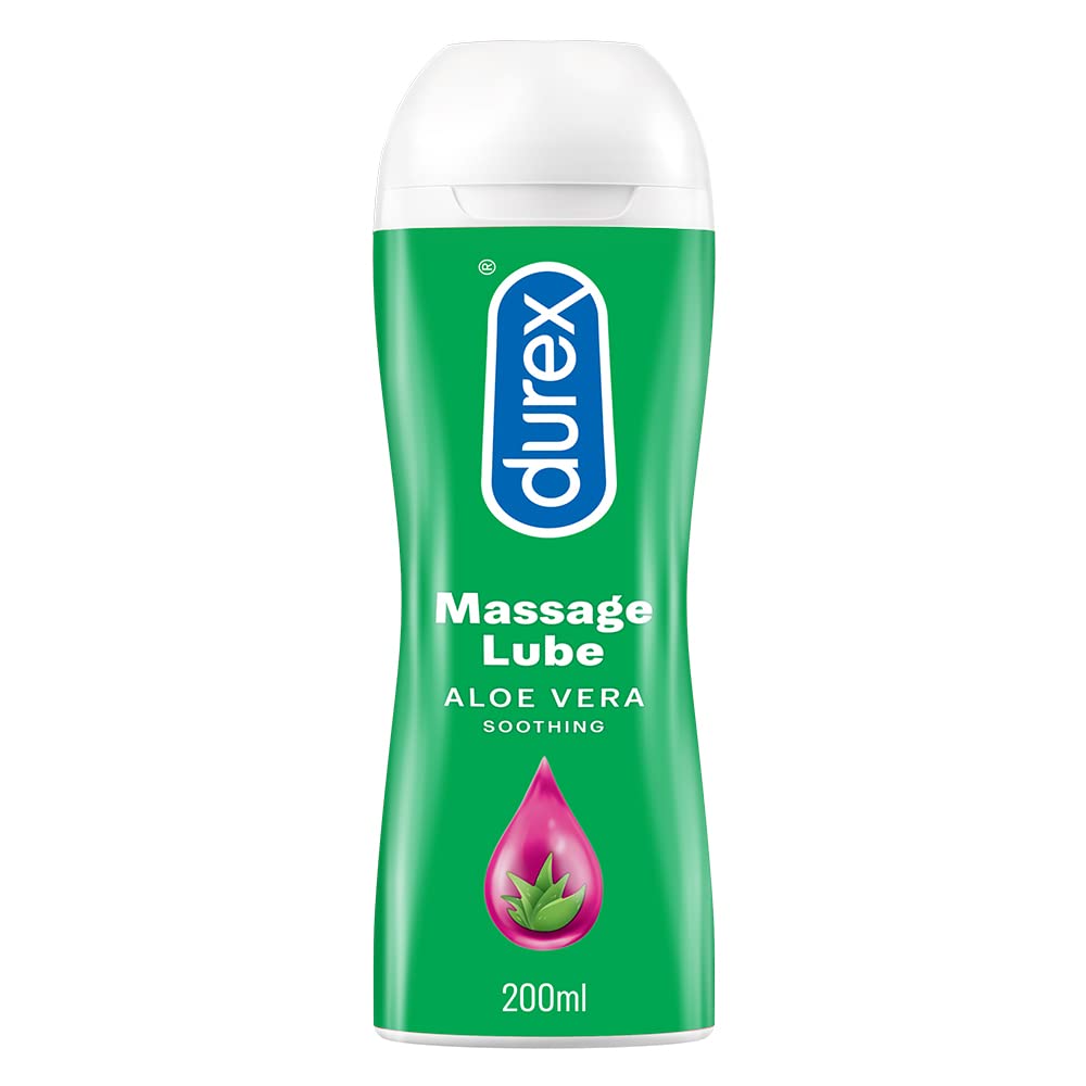 A2ZBDShop Durex Play Aloe Vera 2 in 1 Massage Gel Intimate Lubricant 200 ml