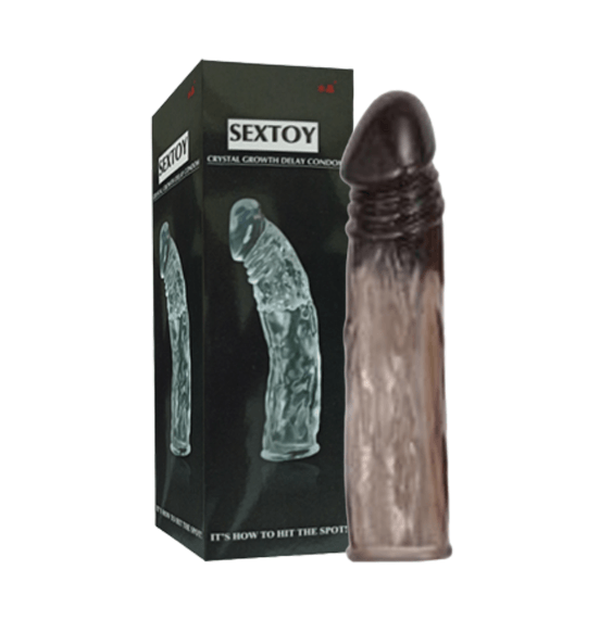 A2ZBDShop Sextoy Magic Condom, Black