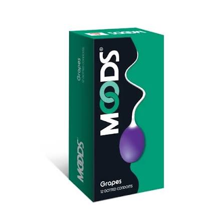 A2ZBDShop Moods Grapes Dotted Condoms