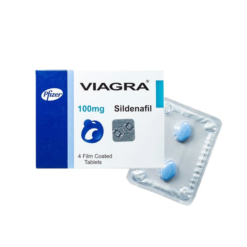 A2ZBDShop Viagra 100mg Tablet (Sildenafil Citrate)  2 Packs – 4 Tablets